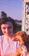 Family Lady dog Parents Julia (Judy) Kish Dorrough